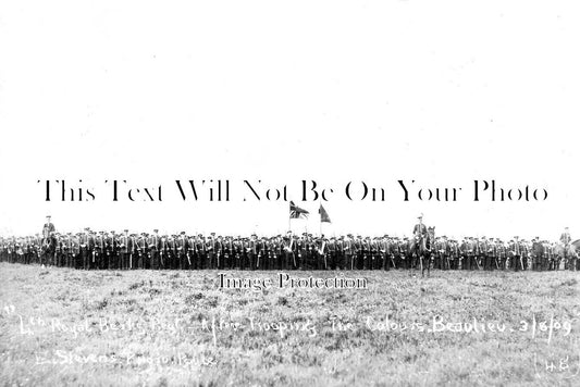 HA 3978 - 4th Royal Berkshire Regiment At Beaulieu, Hampshire 1909