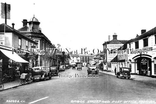 HA 3992 - Bridge Street & Post Office, Andover, Hampshire
