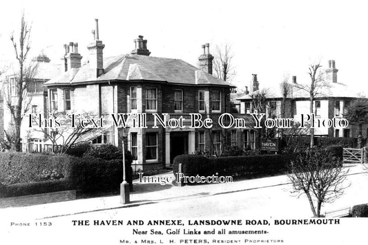 HA 4032 - The Haven & Annexe, Lansdowne Road, Bournemouth, Hampshire