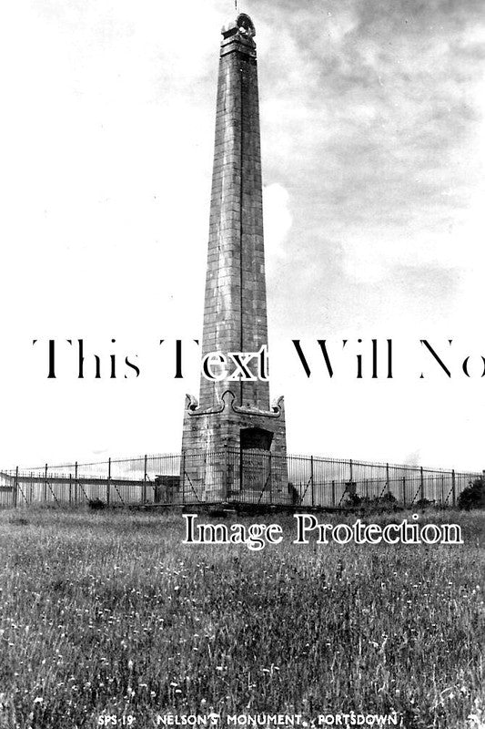 HA 4034 - Nelsons Monument, Portsdown, Hampshire c1958