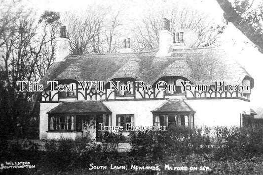 HA 4036 - South Lawn, Newlands, Milford On Sea, Hampshire c1911