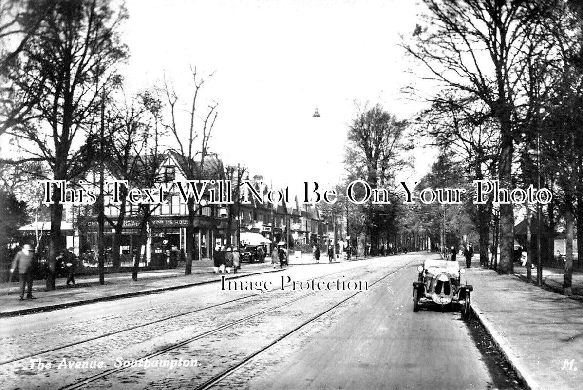 HA 4099 - The Avenue, Southampton, Hampshire c1929
