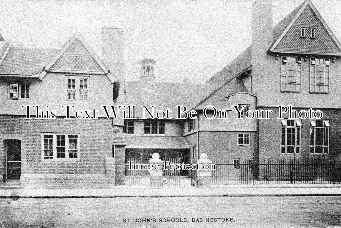 HA 4102 - St Johns Schools, Basingstoke, Hampshire c1905
