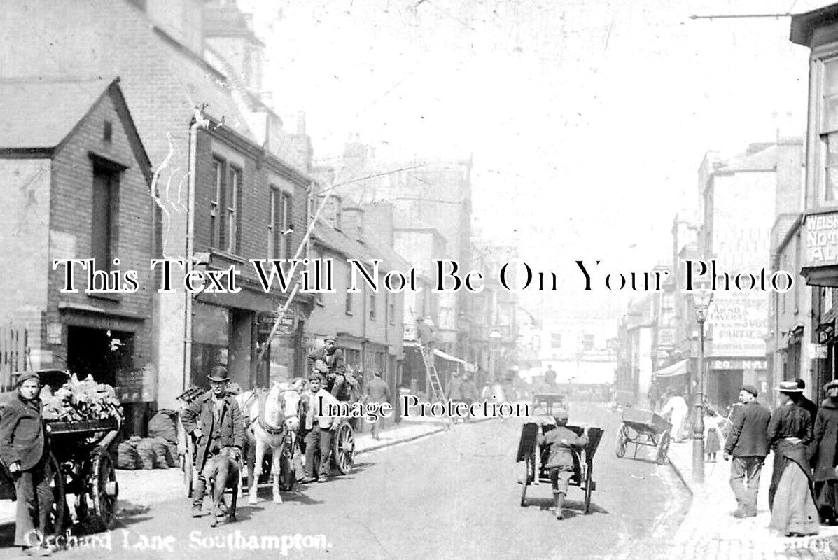 HA 4104 - Orchard Lane, Southampton, Hampshire c1906