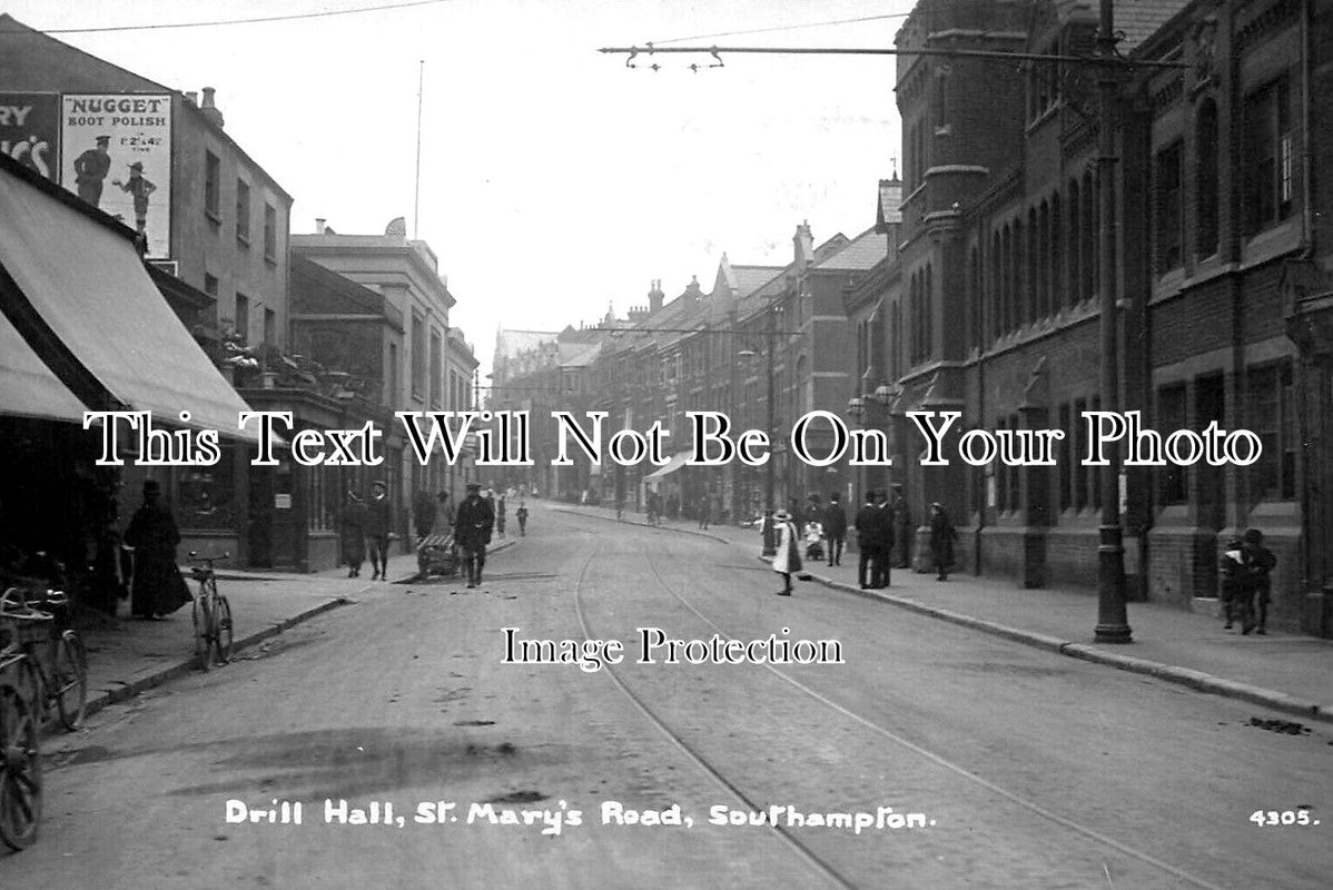 HA 4120 - Drill Hall, St Marys Road, Southampton, Hampshire c1915
