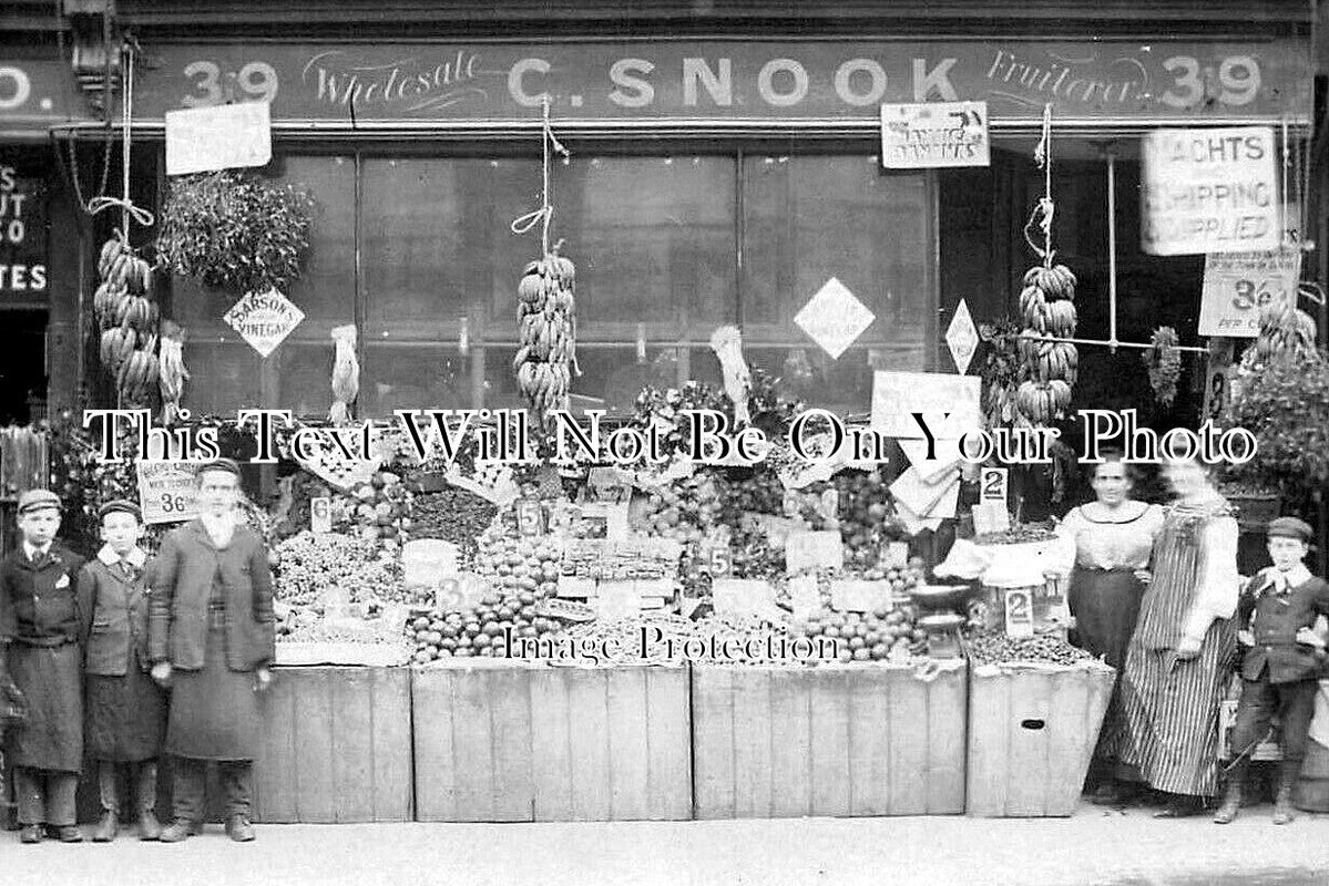 HA 4132 - C Snook Fruit Shop, 37 Barnard Street, Southampton, Hampshire