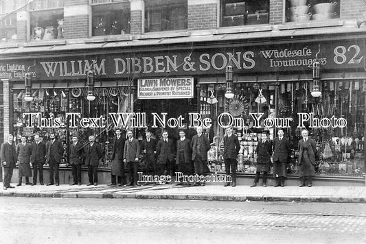 HA 4142 - W Dibben Ironmongers, Southampton, Hampshire