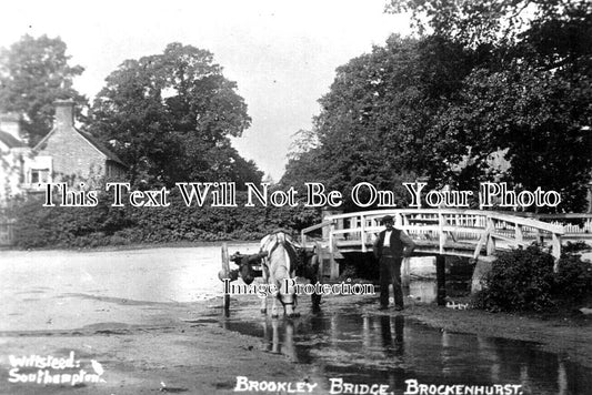 HA 4145 - Brookley Bridge, Brockenhurst, Hampshire