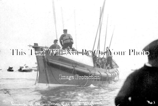 HA 4174 - Launch Of The Southsea Lifeboat Heyland, Hampshire
