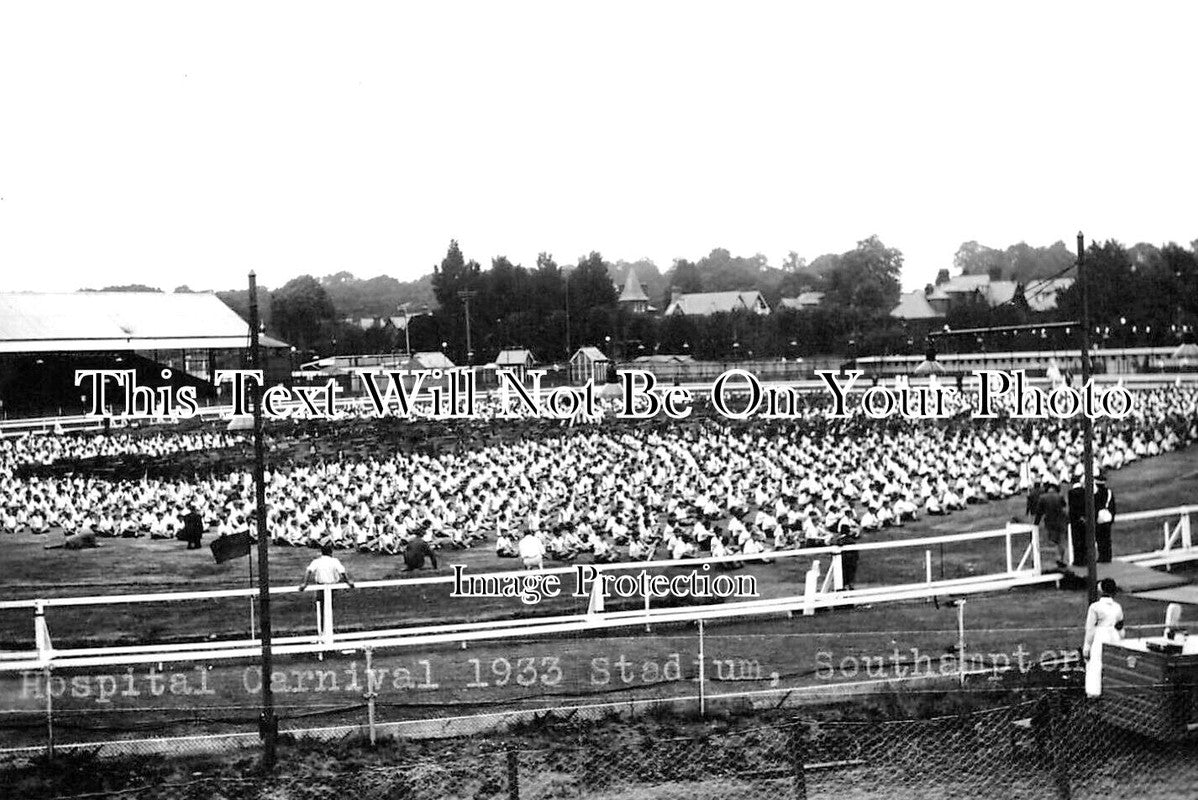 HA 4198 - Hospital Carnival At Southampton Stadium, Hampshire 1933