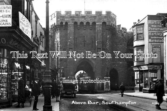 HA 4241 - Above Bar, Southampton, Hampshire c1907