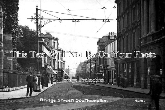 HA 4242 - Bridge Street, Southampton, Hampshire c1913