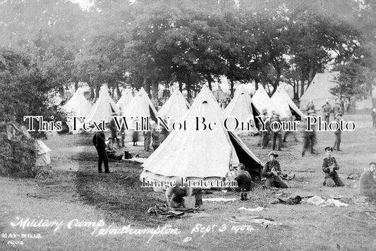 HA 4255 - Southampton Military Camp, Hampshire c1904