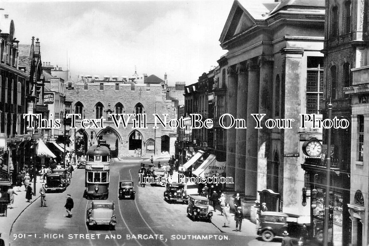HA 4269 - High Street & Bargate, Southampton, Hampshire
