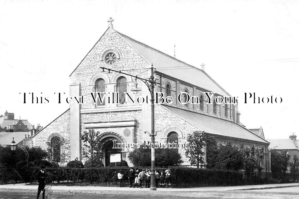 HA 4357 - St Matthews Church, Southampton, Hampshire c1908
