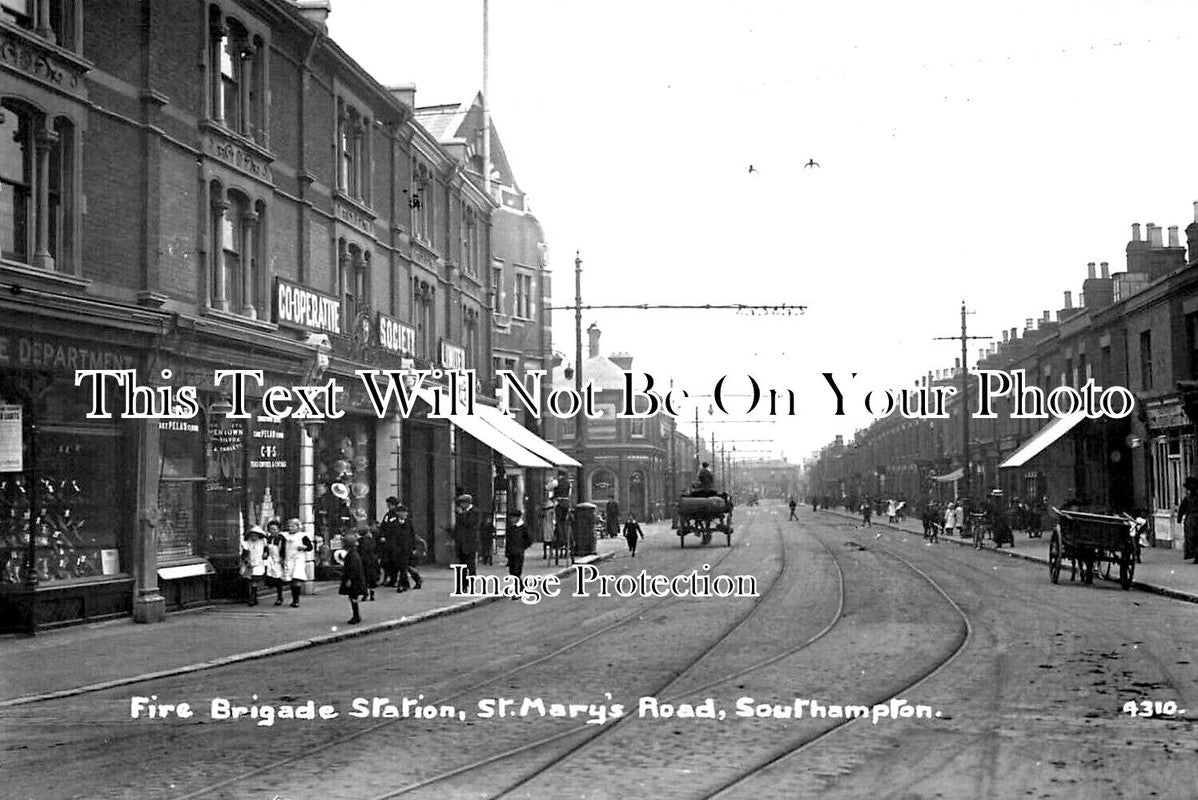 HA 4360 - Fire Brigade Station, St Marys Road, Southampton, Hampshire