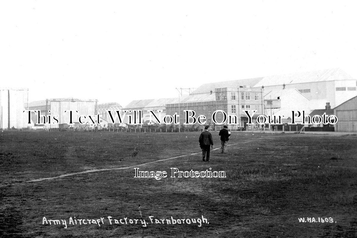 HA 4393 - Army Aircraft Factory, Farnborough, Hampshire