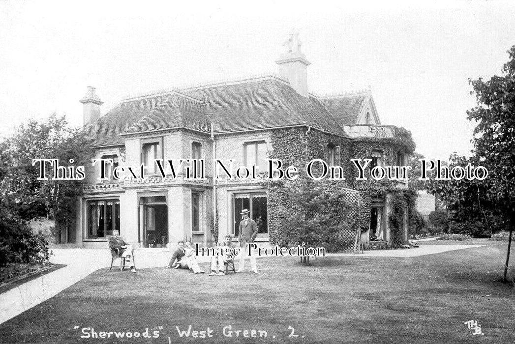 HA 4394 - Sherwoods, West Green, Hartley Wintney, Hampshire c1905