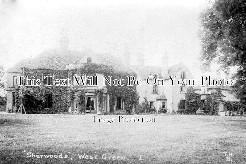HA 4395 - Sherwoods, West Green, Hartley Wintney, Hampshire c1905