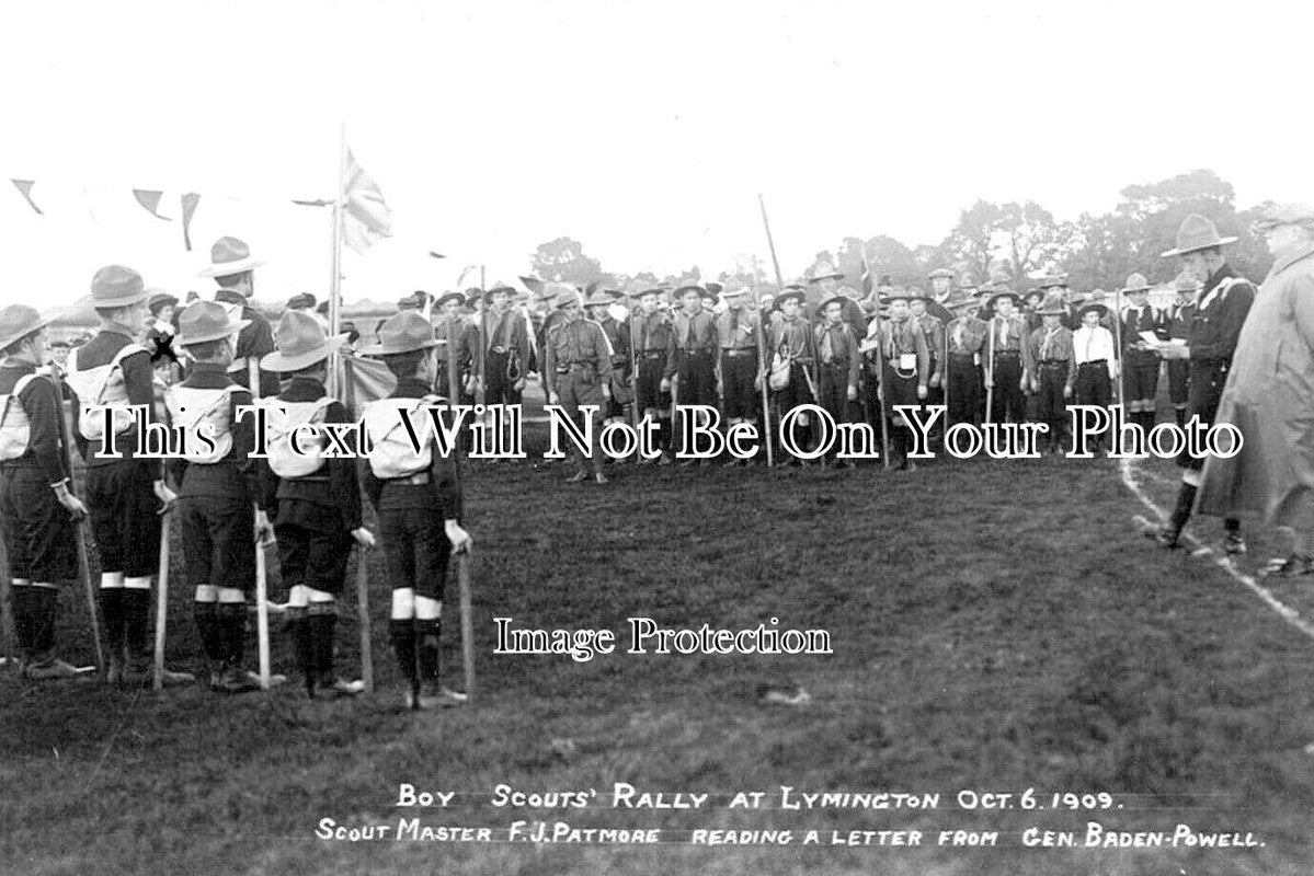 HA 4415 - Boy Scouts Rally At Lymington, Hampshire 1909