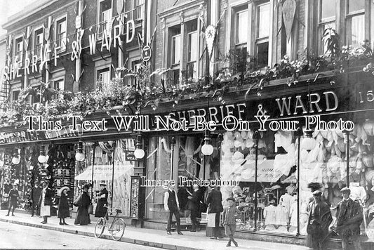HA 4419 - Sherriff & Ward Shop Front, Winchester, Hampshire