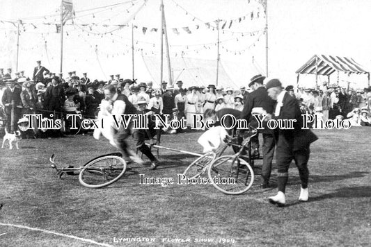 HA 4439 - Lymington Flower Show, Hampshire 1909