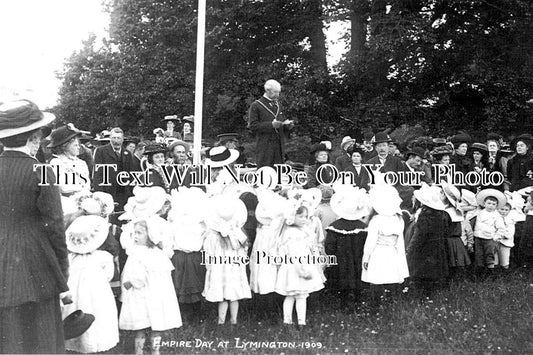 HA 4442 - Empire Day At Lymington, Hampshire 1909