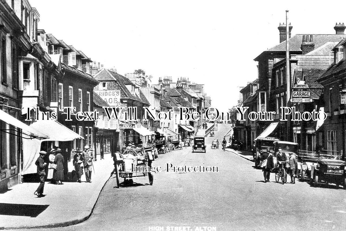 HA 4453 - High Street, Alton, Hampshire c1930