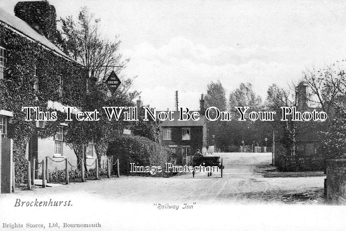 HA 4494 - The Railway Inn Pub, Brockenhurst, Hampshire