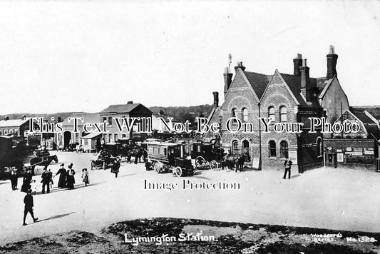 HA 461 - Lymington Railway Station Exterior, Hampshire