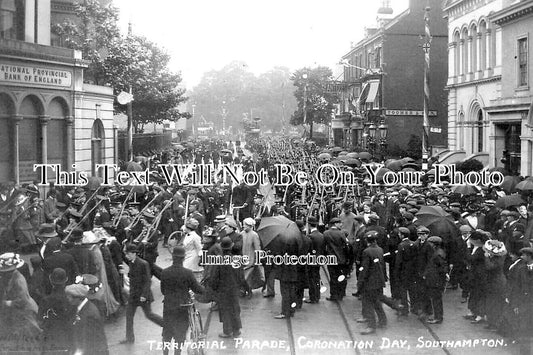 HA 4620 - Territorial Parade, Coronation Day, Southampton, Hampshire