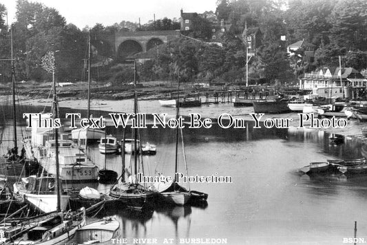 HA 4646 - The River At Bursledon, Hampshire