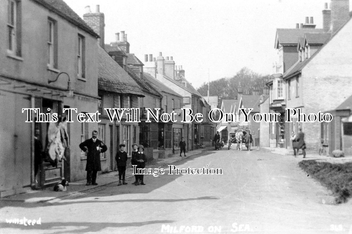 HA 465 - Butchers Shop, Milford On Sea, Hampshire