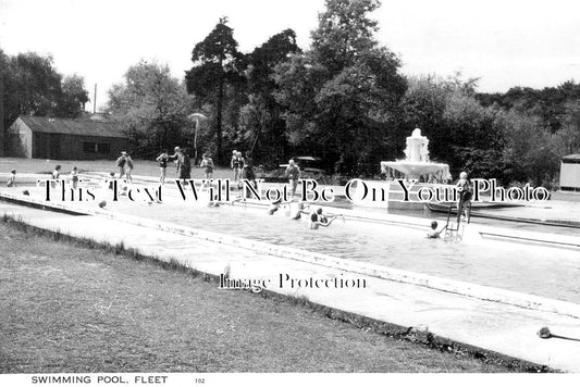HA 4656 - Swimming Pool, Fleet, Hampshire