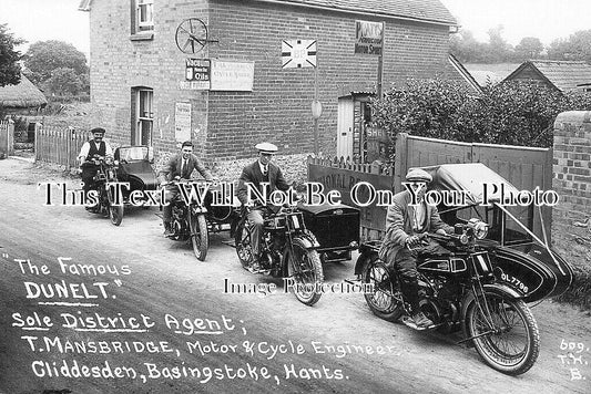 HA 4676 - Dunelt Motorcycles, Cliddesden, Basingstoke, Hampshire