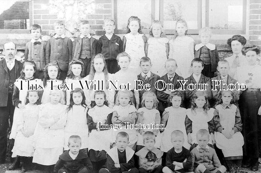 HA 4678 - Langrish Village School Group, Hampshire c1908