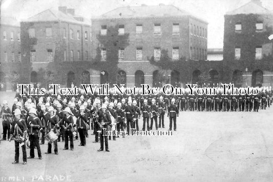 HA 4685 - RMLI Band Parade, Gosport, Portsmouth, Hampshire c1913