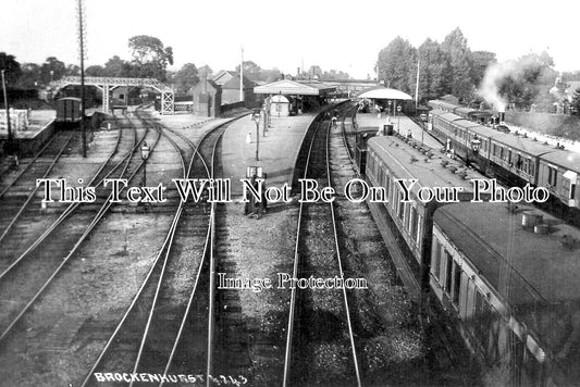 HA 4710 - Brockenhurst Railway Station, Hampshire