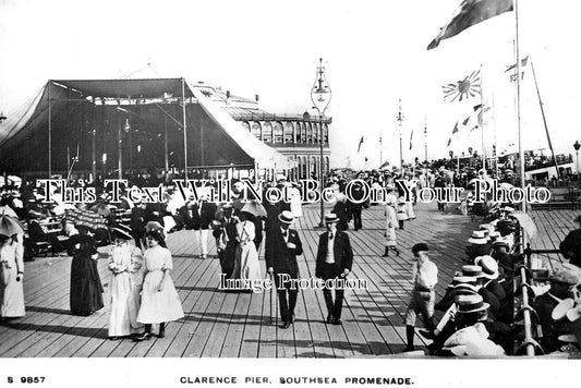 HA 4740 - Clarence Pier, Southsea Promenade, Hampshire