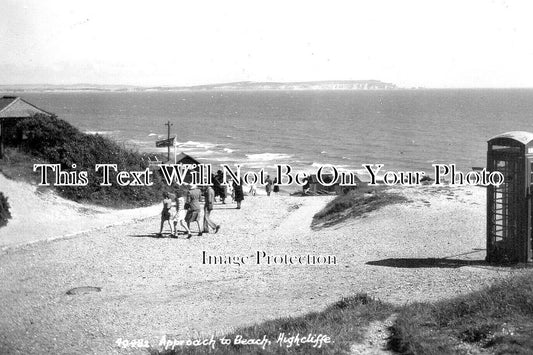 HA 4743 - Approach To Beach, Highcliffe On Sea, Hampshire