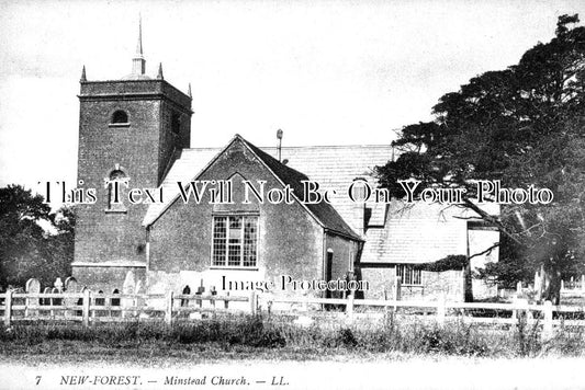 HA 4781 - Minstead Church, New Forest, Hampshire