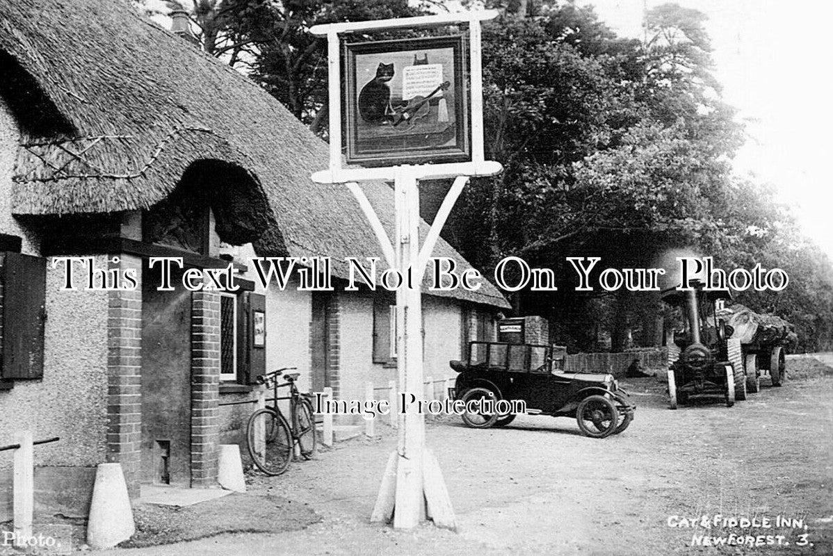 HA 4798 - Cat & Fiddle Inn Pub, Hampshire