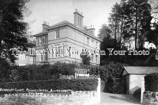 HA 4804 - Berkeley Court Hotel, Bournemouth, Hampshire