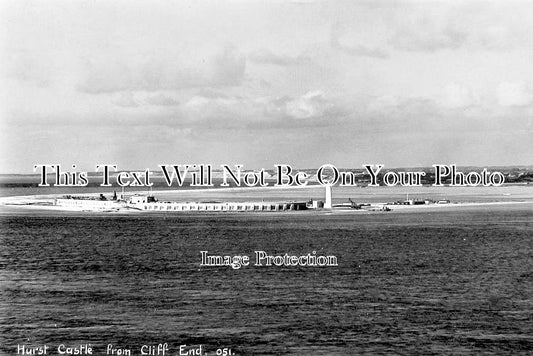 HA 4808 - Hurst Castle From Cliff End, Isle Of Wight, Hampshire