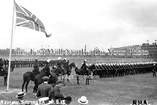 HA 4811 - Military Review, Southsea Common, Hampshire 1913