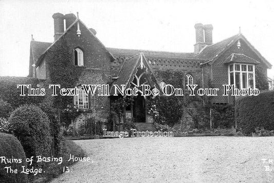 HA 4825 - Ruins Of Basing House, The Lodge, Hampshire