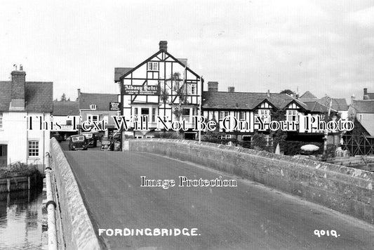 HA 4834 - The Albany Hotel & Bridge, Fordingbridge, Hampshire