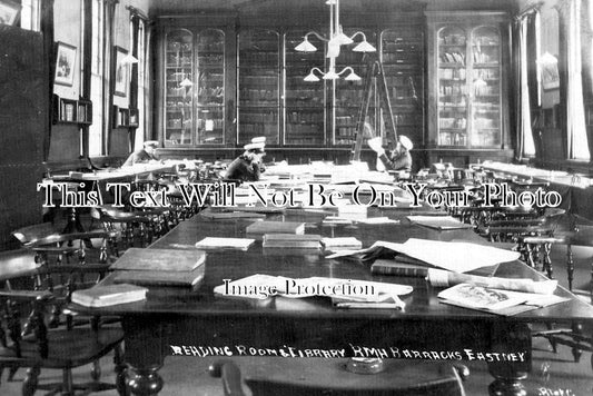 HA 4835 - Reading Room & Library, Eastney Barracks, Portsmouth c1907