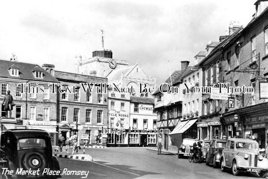 HA 4847 - The Market Place, Romsey, Hampshire