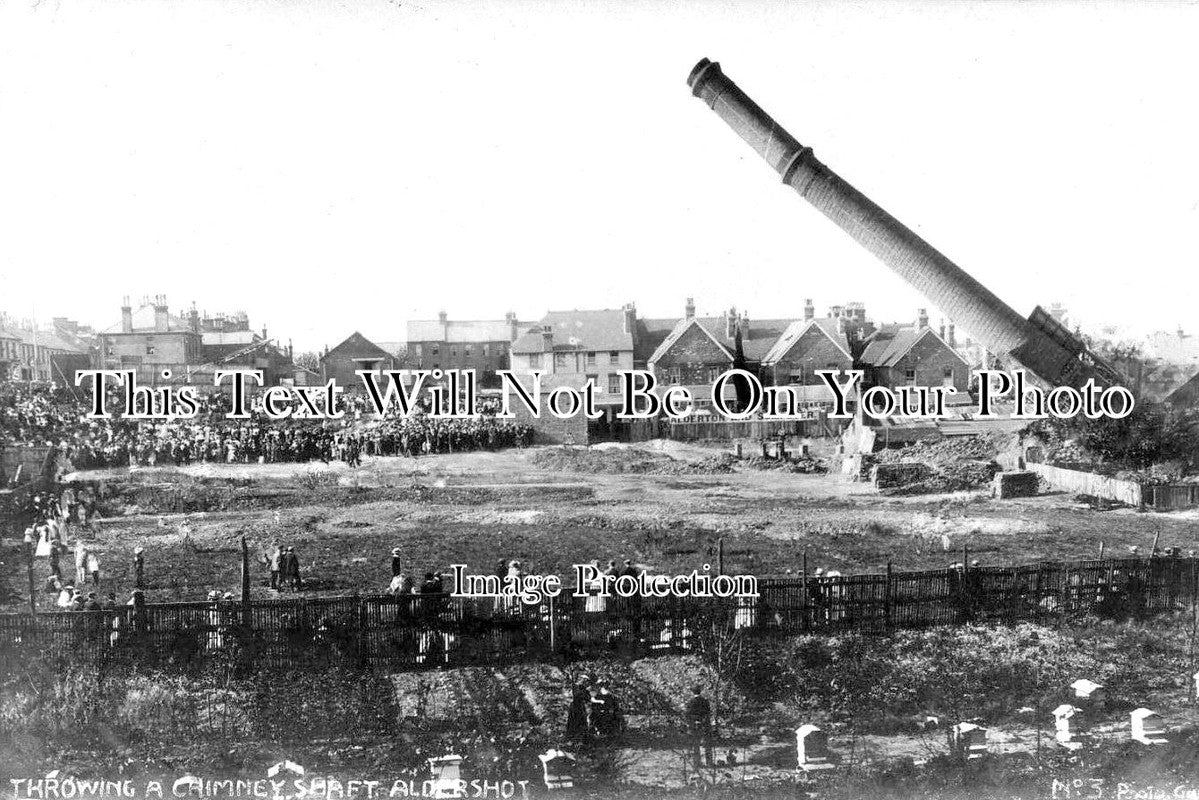 HA 4855 - Throwing A Chimney Shaft, Aldershot, Hampshire